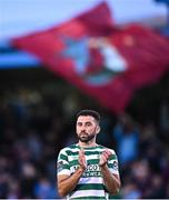 7 July 2023; Roberto Lopes of Shamrock Rovers after his side's draw in the SSE Airtricity Men's Premier Division match between Drogheda United and Shamrock Rovers at Weaver's Park in Drogheda, Louth. Photo by Ramsey Cardy/Sportsfile