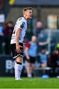 7 July 2023; Paul Doyle of Dundalk during the SSE Airtricity Men's Premier Division match between Bohemians and Dundalk at Dalymount Park in Dublin. Photo by Tyler Miller/Sportsfile