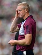 8 July 2023; Galway manager Henry Shefflin looks on in the final moments of the GAA Hurling All-Ireland Senior Championship semi-final match between Limerick and Galway at Croke Park in Dublin. Photo by Brendan Moran/Sportsfile