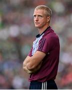 8 July 2023; Galway manager Henry Shefflin during the GAA Hurling All-Ireland Senior Championship semi-final match between Limerick and Galway at Croke Park in Dublin. Photo by Stephen Marken/Sportsfile