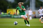 6 July 2023; Kyra Carusa of Republic of Ireland during the women's international friendly match between Republic of Ireland and France at Tallaght Stadium in Dublin. Photo by Stephen McCarthy/Sportsfile