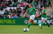 6 July 2023; Katie McCabe of Republic of Ireland during the women's international friendly match between Republic of Ireland and France at Tallaght Stadium in Dublin. Photo by Stephen McCarthy/Sportsfile