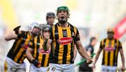 9 July 2023; Eoin Cody of Kilkenny celebrates victory at the final whistle of the GAA Hurling All-Ireland Senior Championship semi-final match between Kilkenny and Clare at Croke Park in Dublin. Photo by Brendan Moran/Sportsfile