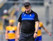 9 July 2023; Clare manager Brian Lohan before the GAA Hurling All-Ireland Senior Championship semi-final match between Kilkenny and Clare at Croke Park in Dublin. Photo by Piaras Ó Mídheach/Sportsfile