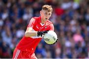 9 July 2023; Tommy Rogers of Derry during the Electric Ireland GAA Football All-Ireland Minor Championship final match between Derry and Monaghan at Box-IT Athletic Grounds in Armagh. Photo by Ramsey Cardy/Sportsfile
