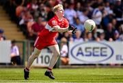 9 July 2023; Fionn McEldowney of Derry during the Electric Ireland GAA Football All-Ireland Minor Championship final match between Derry and Monaghan at Box-IT Athletic Grounds in Armagh. Photo by Ramsey Cardy/Sportsfile