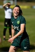 10 July 2023; Lucy Quinn during a Republic of Ireland women training session at Underwood Park in Brisbane, Australia. Photo by Stephen McCarthy/Sportsfile