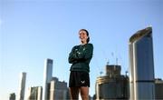 12 July 2023; Republic of Ireland's Niamh Fahey poses for a portrait at River Quay Green South Bank in Brisbane, Australia, ahead of the start of the FIFA Women's World Cup 2023. Photo by Stephen McCarthy/Sportsfile