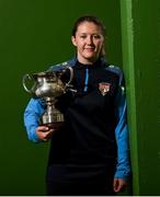 10 July 2023; Niamh Carroll of Terenure Rangers FC poses for a portrait at a media conference at the FAI HQ in Dublin ahead of the FAI Women's Amateur Cup Final on Sunday next, 15 July in Eamonn Deasy Park in Galway. Photo by David Fitzgerald/Sportsfile