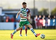 7 July 2023; Dylan Watts of Shamrock Rovers during the SSE Airtricity Men's Premier Division match between Drogheda United and Shamrock Rovers at Weaver's Park in Drogheda, Louth. Photo by Ramsey Cardy/Sportsfile