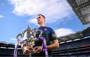 11 July 2023; Tailteann Cup glory is for the taking! Former Meath shot stopper Paddy O’Rourke pictured today ahead of the 2023 Tailteann Cup Final which takes place this Saturday in Croke Park. O’Rourke teamed up with AIB to look ahead to one of #TheToughest matches of the year between Meath and Down. For updates on the match, exclusive content and behind the scenes action from the Football Championship, follow AIB GAA on Facebook, Twitter and Instagram. Photo by Ramsey Cardy/Sportsfile