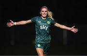 12 July 2023; Jamie Finn during a Republic of Ireland open training session at Meakin Park in Brisbane, Australia, ahead of the start of the FIFA Women's World Cup 2023. Photo by Stephen McCarthy/Sportsfile
