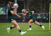 12 July 2023; Katie McCabe during a Republic of Ireland open training session at Meakin Park in Brisbane, Australia, ahead of the start of the FIFA Women's World Cup 2023. Photo by Stephen McCarthy/Sportsfile