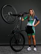 13 July 2023; Greta Lawless during a Team Ireland portrait session at the Olympic Federation of Ireland offices ahead of the 2023 Summer European Youth Olympic Festival, which takes place from 23rd to 29th July in Maribor, Slovenia. The Olympic Federation will have a team of 44 youth athletes competing across five sports at the multi-sport event. Photo by Brendan Moran/Sportsfile
