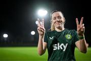 13 July 2023; Harriet Scott during a Republic of Ireland training session at Meakin Park in Brisbane, Australia, ahead of the start of the FIFA Women's World Cup 2023. Photo by Stephen McCarthy/Sportsfile