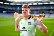 14 July 2023; Reigning champion Killian Phelan of Kilkenny during the launch of the M. Donnelly MyClubShop.ie Poc Fada at Croke Park in Dublin. Photo by Ben McShane/Sportsfile
