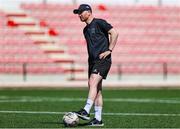 13 July 2023; Dundalk head coach Stephen O'Donnell before the UEFA Europa Conference League First Qualifying Round 1st Leg match between FC Bruno's Magpies and Dundalk at Victoria Stadium in Gibraltar. Photo by Gerry Scully/Sportsfile