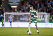 26 June 2023; Markus Poom of Shamrock Rovers during the SSE Airtricity Men's Premier Division match between Shamrock Rovers and Derry City at Tallaght Stadium in Dublin. Photo by Stephen McCarthy/Sportsfile
