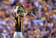9 July 2023; Eoin Cody of Kilkenny reacts during the GAA Hurling All-Ireland Senior Championship semi-final match between Kilkenny and Clare at Croke Park in Dublin. Photo by Piaras Ó Mídheach/Sportsfile