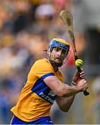 9 July 2023; Seadna Morey of Clare during the GAA Hurling All-Ireland Senior Championship semi-final match between Kilkenny and Clare at Croke Park in Dublin. Photo by Piaras Ó Mídheach/Sportsfile