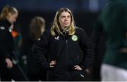 14 July 2023; Republic of Ireland equipment manager Orla Haran before the women's friendly match between Republic of Ireland and Colombia at Meakin Park in Brisbane, Australia, ahead of the start of the FIFA Women's World Cup 2023. Photo by Stephen McCarthy/Sportsfile