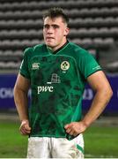 14 July 2023; A dejected Brian Gleeson of Ireland after the U20 Rugby World Cup Final between Ireland and France at Athlone Sports Stadium in Cape Town, South Africa. Photo by Shaun Roy/Sportsfile