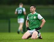 14 July 2023; Matthew Tierney of London after his side's defeat in the GAA Football All-Ireland Junior Championship semi-final match between Kilkenny and London at the GAA Centre of Excellence in Abbotstown, Dublin. Photo by Piaras Ó Mídheach/Sportsfile