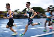 14 July 2023; Darragh McElhinney of Ireland and UCD, competes in the Albie Thomas men's 5000m, sponsored by Dublin Athletics and the Albie Thomas family, during the 2023 Morton Games at Morton Stadium in Santry, Dublin. Photo by Sam Barnes/Sportsfile