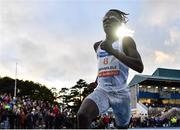 14 July 2023; Ryan Mphahlele of South Africa on his way to winning the Morton Mile, sponsored by Commercial Hygiene Services during the 2023 Morton Games at Morton Stadium in Santry, Dublin. Photo by Sam Barnes/Sportsfile