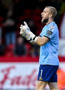 14 July 2023; Shelbourne goalkeeper Conor Kearns during the SSE Airtricity Men's Premier Division match between Shelbourne and Bohemians at Tolka Park in Dublin. Photo by Tyler Miller/Sportsfile