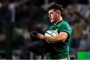 14 July 2023; Ireland captain Gus McCarthy after the U20 Rugby World Cup Final between Ireland and France at Athlone Sports Stadium in Cape Town, South Africa. Photo by Shaun Roy/Sportsfile