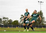 15 July 2023; Ciara Grant during a Republic of Ireland training session at Meakin Park in Brisbane, Australia, ahead of the start of the FIFA Women's World Cup 2023. Photo by Stephen McCarthy/Sportsfile