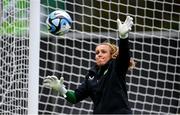 15 July 2023; Goalkeeper Grace Moloney during a Republic of Ireland training session at Meakin Park in Brisbane, Australia, ahead of the start of the FIFA Women's World Cup 2023. Photo by Stephen McCarthy/Sportsfile