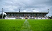 15 July 2023; A general view of Eamonn Deacy Park before the FAI Women's Amateur Cup Final between Bonagee United FC and Terenure Rangers FC at Eamonn Deacy Park in Galway. Photo by Tyler Miller/Sportsfile