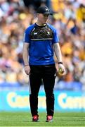 9 July 2023; Shane Hassett of Clare, a member of the coaching staff, during the GAA Hurling All-Ireland Senior Championship semi-final match between Kilkenny and Clare at Croke Park in Dublin. Photo by Brendan Moran/Sportsfile