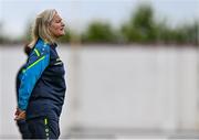 15 July 2023; Terenure Rangers FC manager Caroline Kelly during the FAI Women's Amateur Cup Final between Bonagee United FC and Terenure Rangers FC at Eamonn Deacy Park in Galway. Photo by Tyler Miller/Sportsfile