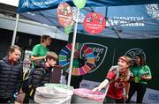 15 July 2023; Croke Park hosted ‘Sustainability Day’ on Saturday July 15th as they showcased some of the sustainability initiatives in place at the stadium. Pictured is Down supporter Maisie McAleer from Ballyholme. Photo by Ramsey Cardy/Sportsfile