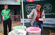 15 July 2023; Croke Park hosted ‘Sustainability Day’ on Saturday July 15th as they showcased some of the sustainability initiatives in place at the stadium. Pictured is Down supporter Conor Brennan. Photo by Ramsey Cardy/Sportsfile