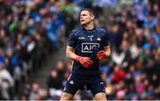 15 July 2023; Dublin goalkeeper Stephen Cluxton during the GAA Football All-Ireland Senior Championship semi-final match between Dublin and Monaghan at Croke Park in Dublin. Photo by Ramsey Cardy/Sportsfile