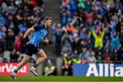 15 July 2023; Dean Rock of Dublin celebrates after scoring his side's first goal during the GAA Football All-Ireland Senior Championship semi-final match between Dublin and Monaghan at Croke Park in Dublin. Photo by Brendan Moran/Sportsfile