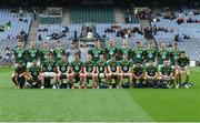 15 July 2023; The Meath squad before the Tailteann Cup Final match between Down and Meath at Croke Park in Dublin. Photo by John Sheridan/Sportsfile