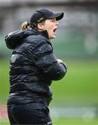 15 July 2023; Meath manager Jenny Rispin during the TG4 Ladies Football All-Ireland Senior Championship quarter-final match between Kerry and Meath at Austin Stack Park in Tralee, Kerry. Photo by Piaras Ó Mídheach/Sportsfile