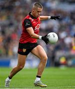15 July 2023; Pat Havern of Down during the Tailteann Cup Final match between Down and Meath at Croke Park in Dublin. Photo by Brendan Moran/Sportsfile