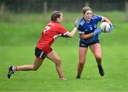 16 July 2023; Action from the LGFA All-Ireland U16 A Championship Final match between Cork and Cavan at Bretland Park in Clara, Offaly. Photo by Tyler Miller/Sportsfile