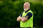 16 July 2023; Clare manager David Nagle during the LGFA All-Ireland U16 C Championship Final match between Clare and Antrim at Clane in Kildare. Photo by Sam Barnes/Sportsfile