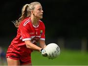 16 July 2023; Action from the LGFA All-Ireland U16 A Championship Final match between Cork and Cavan at Bretland Park in Clara, Offaly. Photo by Tyler Miller/Sportsfile