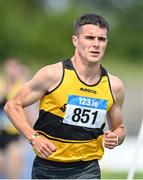 16 July 2023; Kevin Mcgrath of Bohermeen AC, Meath, competes in the senior men's 3000m during day two of the 123.ie National AAI Games and Combines at Morton Stadium in Santry, Dublin. Photo by Stephen Marken/Sportsfile