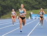 16 July 2023; Sophie Becker of Raheny Shamrock AC, Dublin, competes in the senior women's 400m during day two of the 123.ie National AAI Games and Combines at Morton Stadium in Santry, Dublin. Photo by Stephen Marken/Sportsfile
