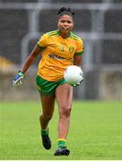 16 July 2023; Abigail Temple Asoko of Donegal during the TG4 LGFA All-Ireland Senior Championship Quarter-Final match between Donegal and Dublin at MacCumhaill Park in Ballybofey, Donegal. Photo by Ramsey Cardy/Sportsfile