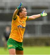 16 July 2023; Tara Hegarty of Donegal during the TG4 LGFA All-Ireland Senior Championship Quarter-Final match between Donegal and Dublin at MacCumhaill Park in Ballybofey, Donegal. Photo by Ramsey Cardy/Sportsfile